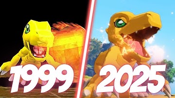 DIGIMON EVOLUTION ON PLAYSTATION (1999 - 2025) | AGUMON
