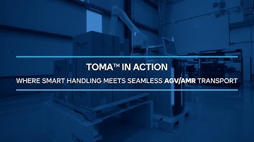 Unlock Autonomous Efficiency: TOMA™ + AGV/AMR Explained