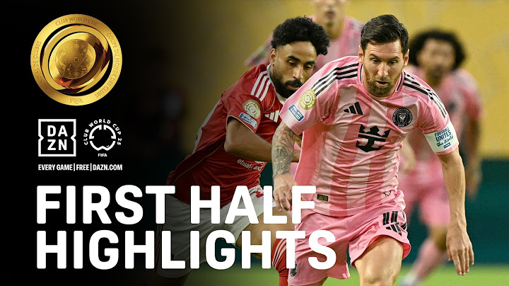 Inter Miami And Al Ahly THRILL In The First Half In FIFA Club World Cup Opener