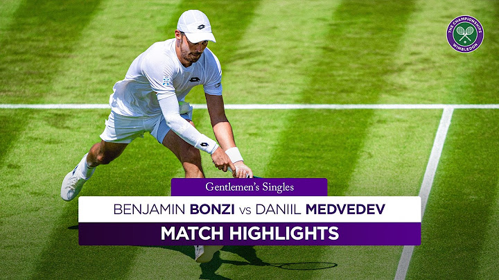 Grand Slam Champion KNOCKED OUT! | Benjamin Bonzi vs Daniil Medvedev | Highlights | Wimbledon 2025