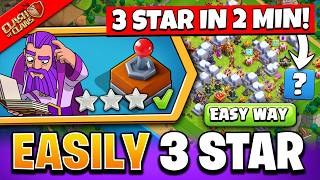 How to Easily 3 Star Grand Stand Challenge in Clash of Clans | Coc New Event Attack