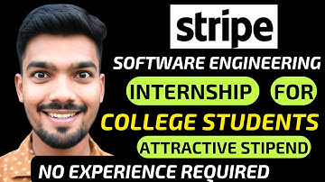 Stripe Internships | Software Enginering Internships | NO EXPERIENCE REQUIRED | Internships 2025