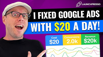 Small Budget? Here’s How To CRUSH Google Ads With Just $20/Day