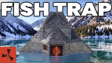 ULTIMATE Fish Trap Farm Base - 100% Scrap farming Rust 2025