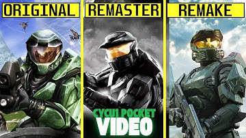 Halo: Campaign Evolved - Original vs Remaster vs Remake Graphics Comparison | Vertical video