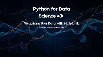 Python for Data Science #3 Visualizing Your Data with Matplotlib