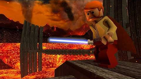 Star Wars: Battlefront II (2005, Classic) Brickwars Clone Wars Demo - Mustafar - General Kenobi