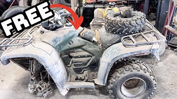 Can This Fourwheeler Be Saved After a Decade of Neglect?