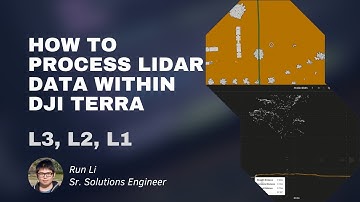 Updated DJI Terra LiDAR Processing Workflow for Zenmuse L1, L2, L3