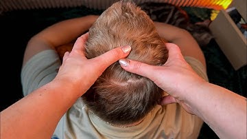 ASMR POV Tingle Therapy ✨ Scalp & Nape Scratching, Shoulder Tracing (No Talking)