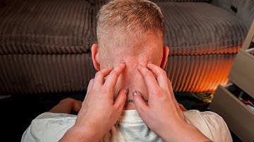 ASMR POV Tingle Therapy ✨ Scalp & Nape Scratching, Shoulder Tracing (No Talking)
