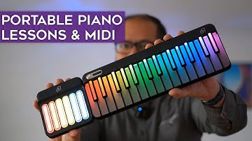 PopuPiano - a portable piano teacher that
