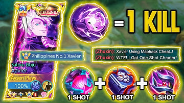 WHEN GLOBAL XAVIER ABUSE THIS NEW INSTANT 1 HIT BUILD 2025 💀