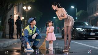 Poor dad sweeping streets,proposed by CEO,Dragon King,ex regrets,rich daughters fight to be stepmom!