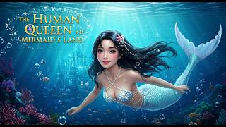 The human queen of mermaids | fairytalesinhindi |  crown and sparkles 👑✨