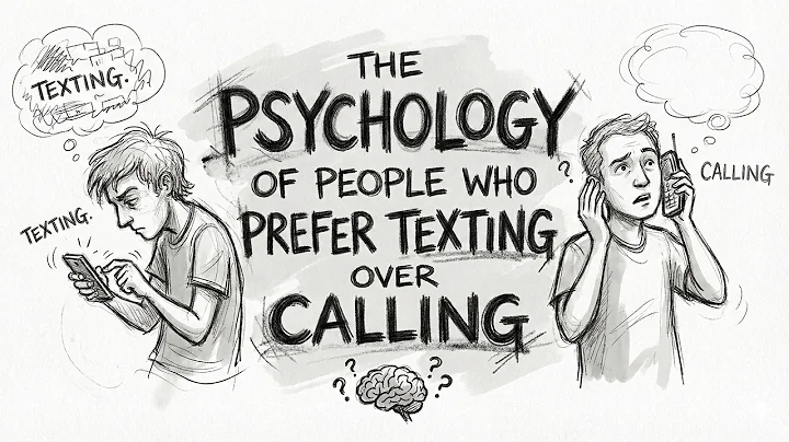 The Psychology of People Who Prefer Texting Over Calling