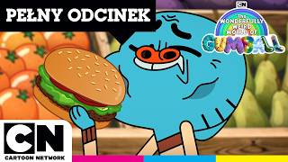 Burger 🍔 | PEŁNY ODCINEK | Cudownie Dziwny Świat Gumballa | @cartoonnetworkPL