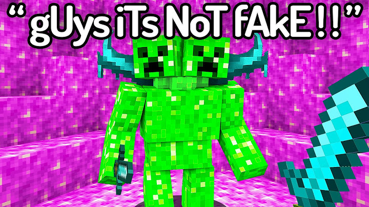 I Found The FUNNIEST Fake Minecraft Speedrun...