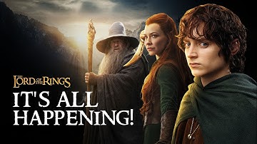 Middle-earth is BACK! Gandalf, Frodo & Tauriel RETURN for NEW Lord of the Rings Movie