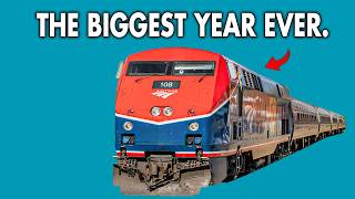 Amtrak Just Reached Its HIGHEST RIDERSHIP EVER! (Full Analysis)