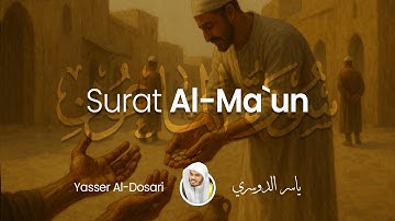 Surat Al-Ma'un (The Small Kindnesses) | Yasser Al-Dosari | ياسر الدوسري | سورة الماعون