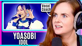 YOASOBI's Idol | 23 Weeks At No.1! | Vocal Coach Analysis & Reaction