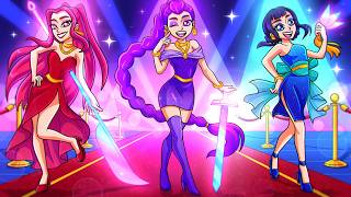 Download lagu RUMI, MIRA & ZOEY GLOW UP! KPop Demon Hunters Animation
