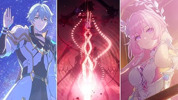 Honkai Star Rail 3.7 - All Bosses & Cutscenes (Amphoreus Story Ending)