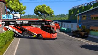 ETS2 Indonesia Mod | Realistic Wiratama Bus Driving Experience