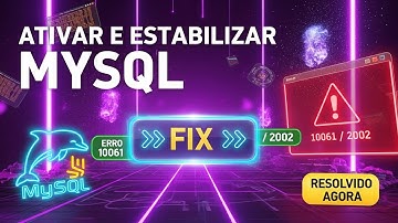 MySQL NÃO ESTABILIZA? Veja Como Ativar e Estabilizar o Serviço (Resolvido!)
