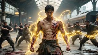 Fantasy Kung Fu Movie! The young man is a superpowered kung fu master, taking on a hundred foes!