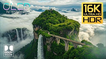 OLED Demo | Best 16K Video ULTRA HD 240 fps | Dolby Vision 16K HDR (8K/4K TV)