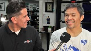 Manny Pacquiao WARNS Crawford of danger of moving up to fight Canelo!