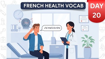 Talk About Your Health in French 🇫🇷 Body Parts, Pain & Doctor Phrases (Beginner–Intermediate)