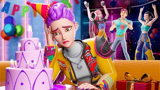 ДЕНЬ РОЖДЕНИЯ РУМИ?! K-Pop Охотницы на Демонов: Huntrix анимация