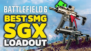 Battlefield 6 - SGX BEST Gun Loadout For CQB Early! Attachments, Recoil, Hipfire & Damage Build