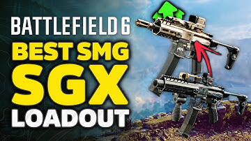 Battlefield 6 - SGX BEST Gun Loadout For CQB Early! Attachments, Recoil, Hipfire & Damage Build