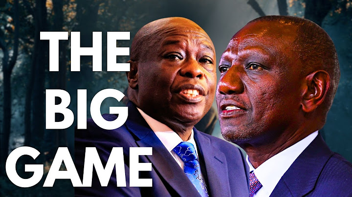 "Kenya’s Big Game: Ruto vs. Gachagua in a 2025 Political Showdown!
