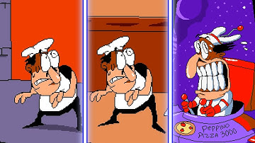 Pizza Tower, but ALMOST All levels as John Gutter! [Pizza Tower AFOM Mods Gameplay]