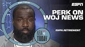 WOJ SET THE BAR WITH EXCELLENCE ⬆️ Kendrick Perkins reacts to the ESPN retirement news | NBA Today