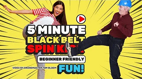 Learn a Real Black Belt Kick in Under 5 Minutes (Beginner - Friendly)