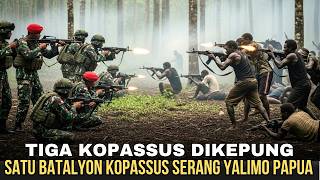 BRUTAL!!! THREE KOPASSUS GUARDS WERE INJURED, MAKING A BATTALION DO THIS...