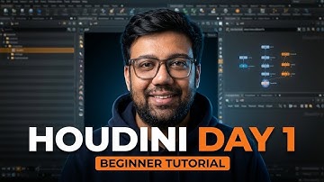 Houdini Tutorial Dag 1 — Basisprincipes van interface en navigatie 20-daagse FX-serie