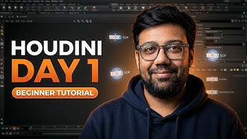 Houdini 튜토리얼 1일차 - 인터페이스 및 탐색 기본 사항 20일 FX 시리즈