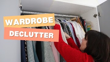 Wardrobe declutter BASICS How to declutter like a pro!