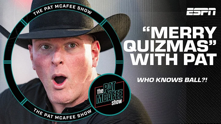 Merry Quizmas 🧠 Can you answer these NFL questions?! 🤔 | The Pat McAfee Show