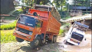 TRUCK SOLVES Fuso Truck 220Ps TRIBAL TRINTON CANTER TRUCK SWIMMING TO THE DANA OFFROAD TRUCKS