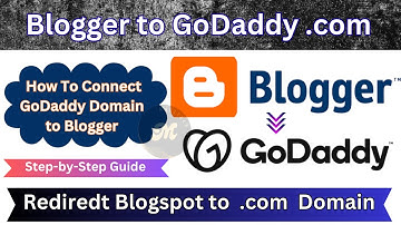 How To Connect GoDaddy Domain to Blogger (Step By Step Guide) | Blogger to GoDaddy .com | ManiTech