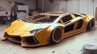 Man Builds Custom LAMBORGHINI From Scratch | Full process by @haisupercar