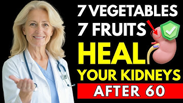 7 Vegetables + 7 Fruits That Quietly Heal Your Kidneys After 60 | Senior Health Tips